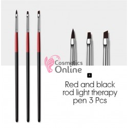 Pensule de unghii set de  3 bucati pentru acril si gel uv art PNS24